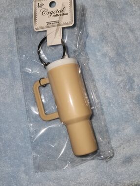 Mini Tumbler/Cup Keychain with Screw-on Lid